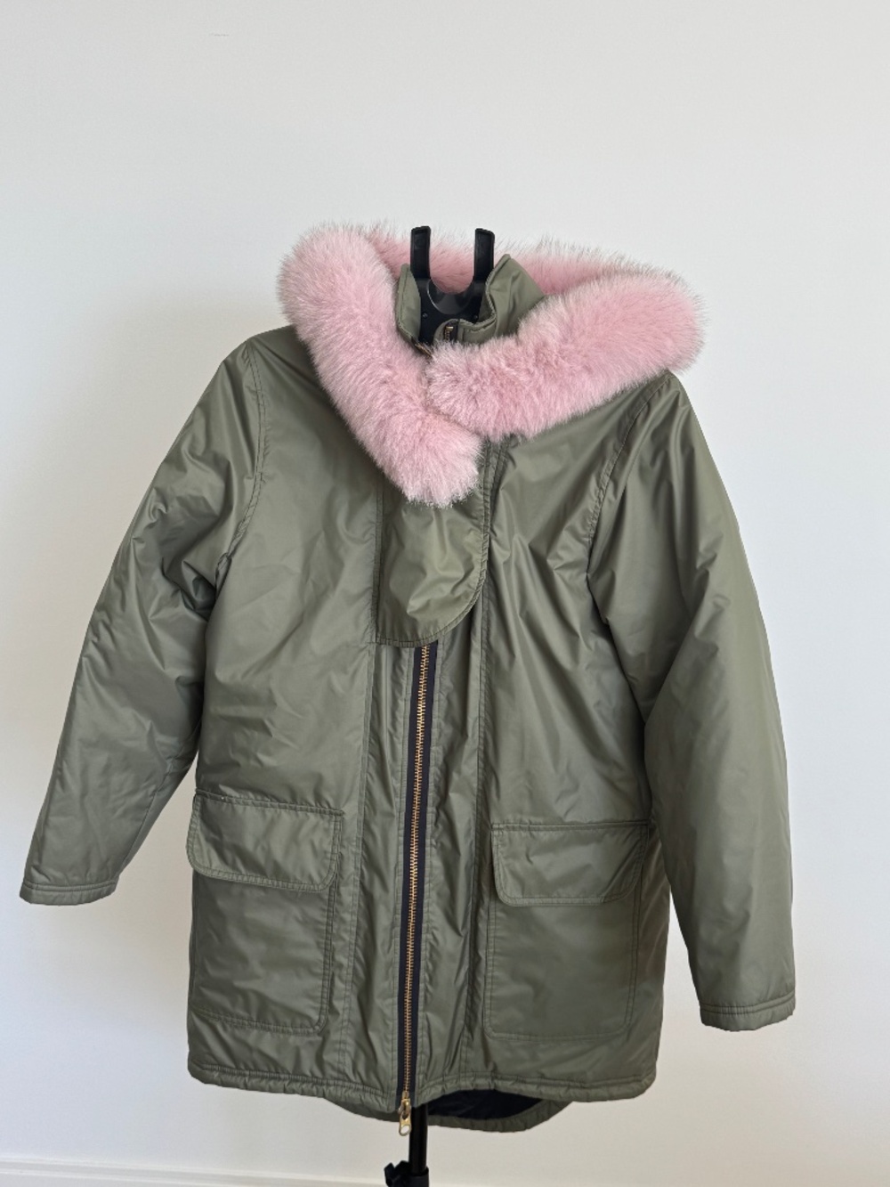 Pink Tartan winter coat